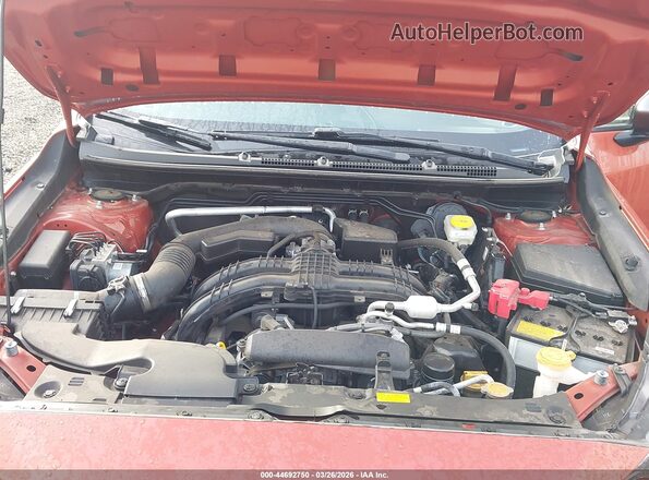 JF2GUADC0RH290205 2024 SUBARU CROSSTREK Orange Вид ззаду