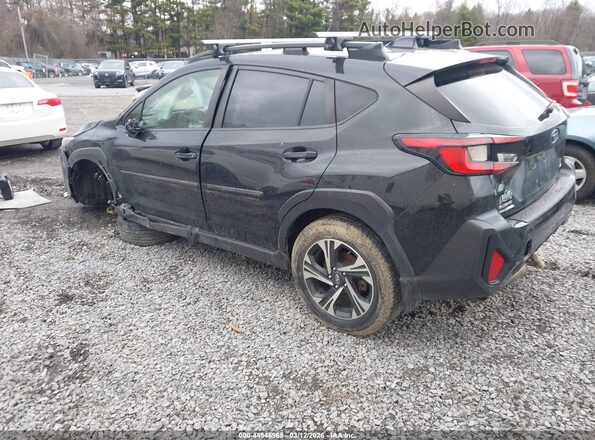 JF2GUADC4RH217273 2024 SUBARU CROSSTREK Черный Задняя левая четверть
