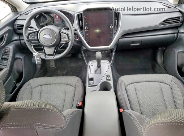 JF2GUADC6RH360256 2024 SUBARU CROSSTREK Black Вид панелі приладів