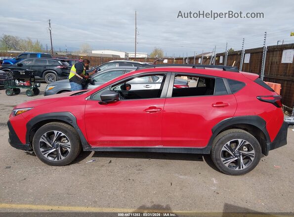 JF2GUADC8RH237476 2024 SUBARU CROSSTREK Red 