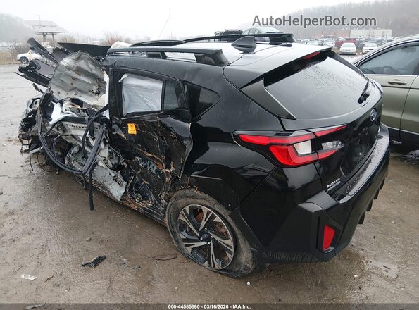 JF2GUADCXR8245000 2024 SUBARU CROSSTREK Black Rear left