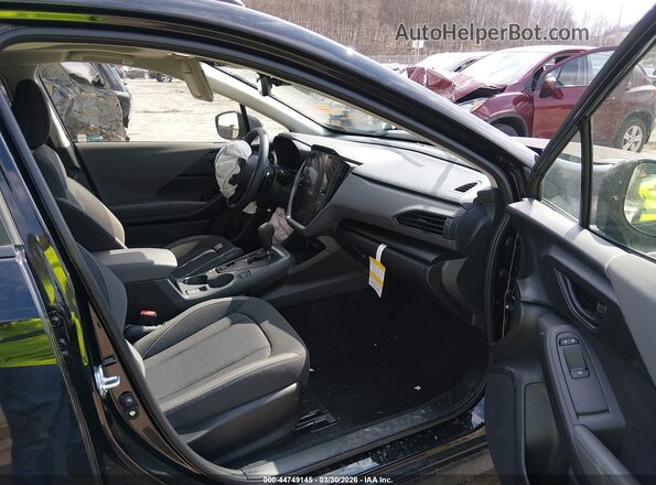 JF2GUHDC3SH280928 2025 SUBARU CROSSTREK Black Սալոնի դիմացի տեսք