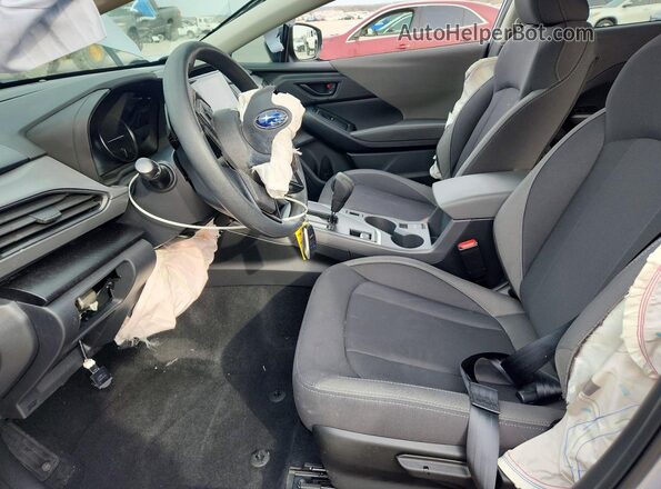 JF2GUHDCXS8337321 2025 SUBARU CROSSTREK Серебряный Вид салона спереди