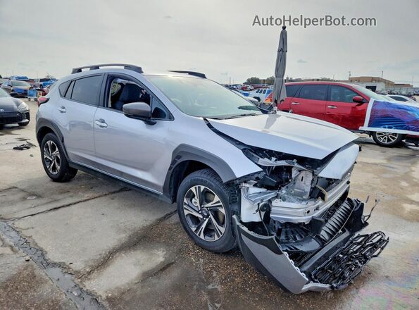 JF2GUHDCXS8337321 2025 SUBARU CROSSTREK Серебряный Передняя правая четверть
