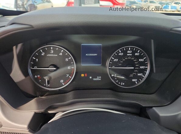 JF2GUHDCXS8337321 2025 SUBARU CROSSTREK Серебряный Вид щитка приборов