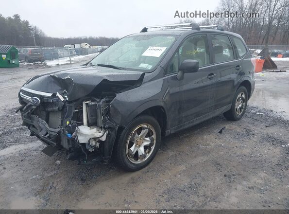 JF2SJAAC6HG574448 2017 SUBARU FORESTER 2.5 Blue წინა მარცხენა ხედი სამი მეოთხედიდან