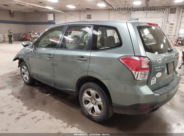 JF2SJAAC7JG431014 2018 SUBARU FORESTER 2.5 Зеленый Задняя левая четверть