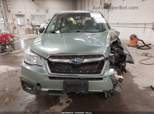 JF2SJAAC7JG431014 2018 SUBARU FORESTER 2.5 Зеленый Вид спереди
