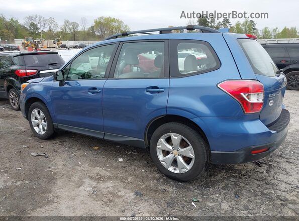 JF2SJABC0GH421720 2016 SUBARU FORESTER 2.5 Синий Панорамный вид салона 360°