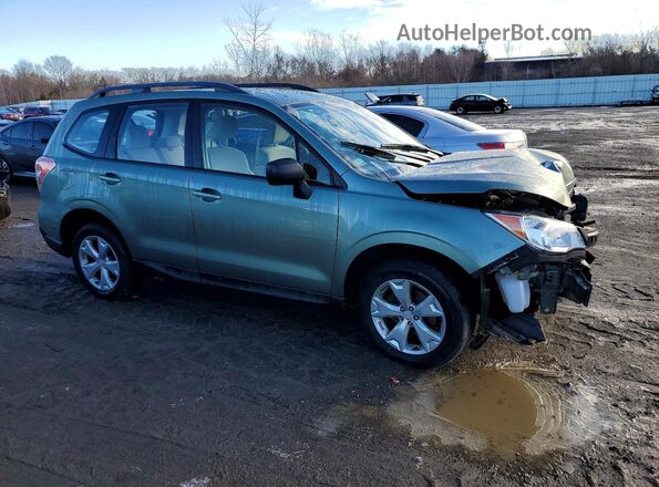 JF2SJABC0GH486390 2016 SUBARU FORESTER 2.5 Gray Front right