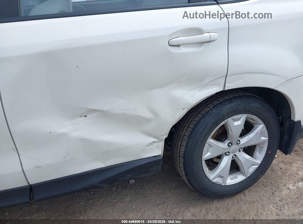 JF2SJABC1GH450868 2016 SUBARU FORESTER 2.5 White Вид спереду