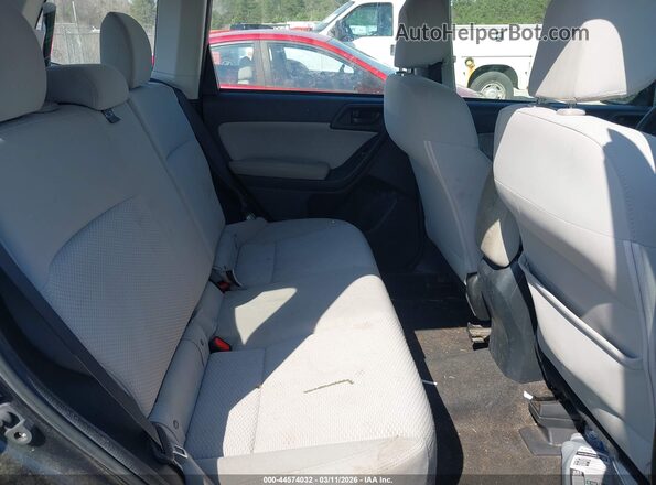 JF2SJABC2JH587115 2018 SUBARU FORESTER 2.5 Black Vista de la etiqueta del VIN