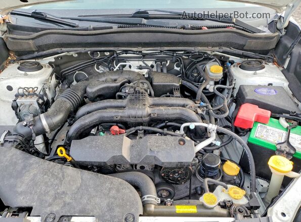 JF2SJABC5GH539469 2016 SUBARU FORESTER 2.5 White Engine compartment view
