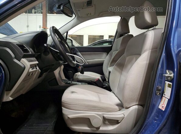 JF2SJABC6GH479069 2016 SUBARU FORESTER 2.5 Blue Սալոնի դիմացի տեսք
