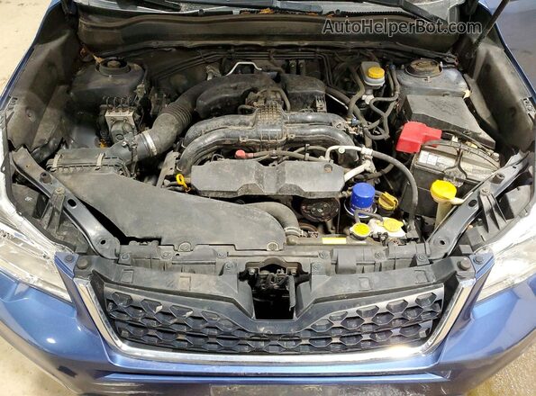 JF2SJABC6GH479069 2016 SUBARU FORESTER 2.5 Blue Շարժիչի բաժամունքի տեսք