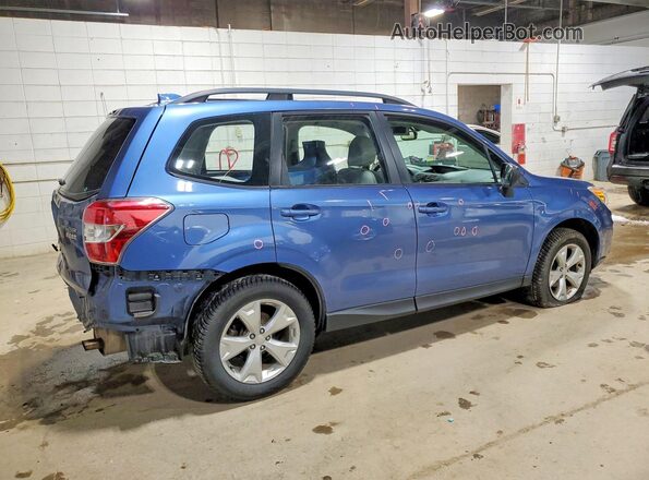 JF2SJABC6GH479069 2016 SUBARU FORESTER 2.5 Blue Հետևի աջ
