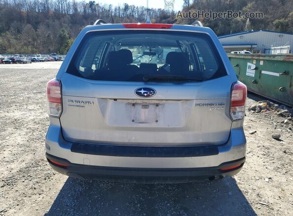 JF2SJABC6HH541989 2017 SUBARU FORESTER 2.5 Silver Vista trasera