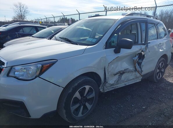 JF2SJABC8JH512404 2018 SUBARU FORESTER 2.5 Белый Вид спереди