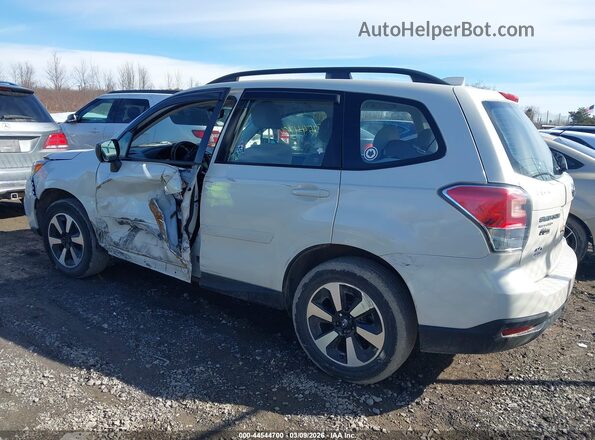 JF2SJABC8JH512404 2018 SUBARU FORESTER 2.5 Белый Задняя левая четверть