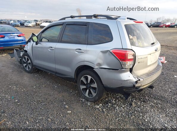 JF2SJABC9JH469305 2018 SUBARU FORESTER 2.5 Silver Задня ліва чверть