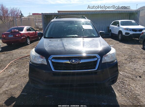 JF2SJABC9JH538073 2018 SUBARU FORESTER 2.5 Black Սարքավորումների վահանակի տեսք