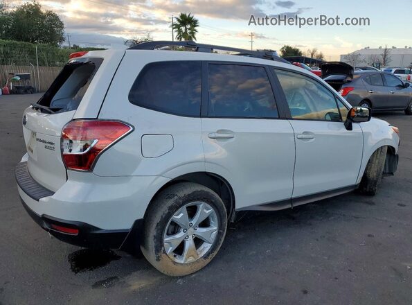 JF2SJADC8GH431537 2016 SUBARU FORESTER 2.5 White Հետևի աջ