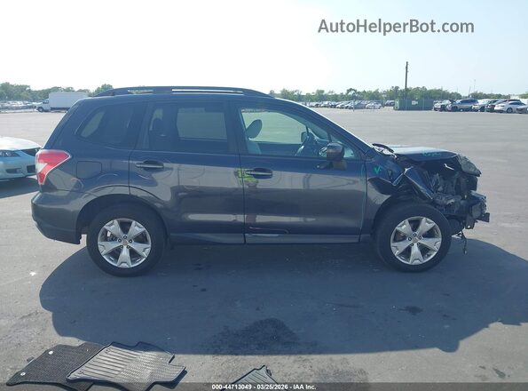 JF2SJADC8GH524056 2016 SUBARU FORESTER 2.5 Gray Widok wnętrza 360 stopni