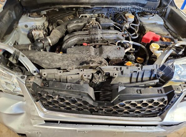 JF2SJADC8GH527829 2016 SUBARU FORESTER 2.5 Silver ძრავის განყოფილების ხედი