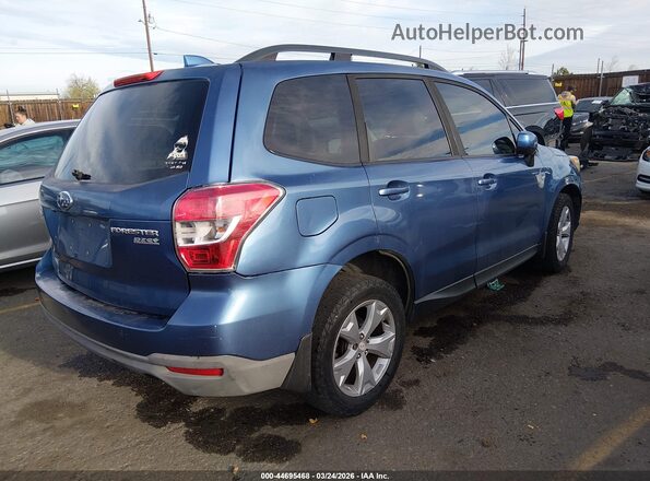JF2SJADC8GH562421 2016 SUBARU FORESTER 2.5 Blue Tył prawy