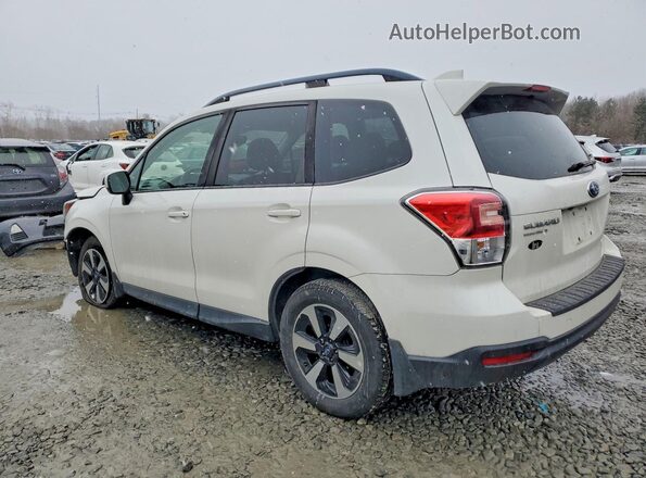 JF2SJAEC5HH496507 2017 SUBARU FORESTER 2.5 Белый Задняя левая четверть