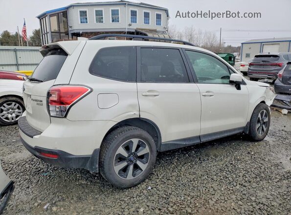 JF2SJAEC5HH496507 2017 SUBARU FORESTER 2.5 Белый Задняя правая четверть