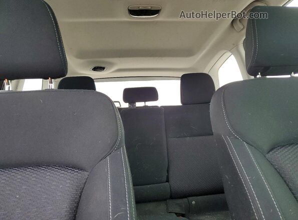 JF2SJAEC6HH405387 2017 SUBARU FORESTER 2.5 Black Rear seats view