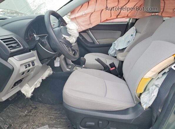 JF2SJAECXHH409703 2017 SUBARU FORESTER 2.5 Gray Vista interior delantera