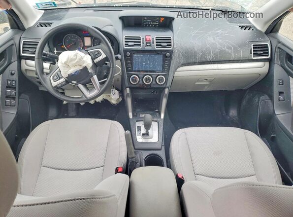 JF2SJAECXHH409703 2017 SUBARU FORESTER 2.5 Gray Vista del salpicadero