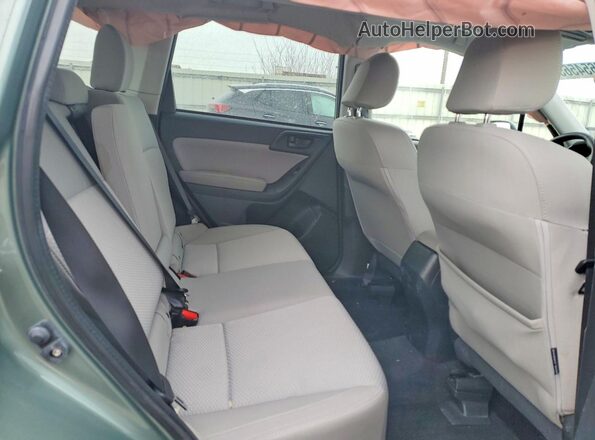 JF2SJAECXHH409703 2017 SUBARU FORESTER 2.5 Gray Vista interior trasera
