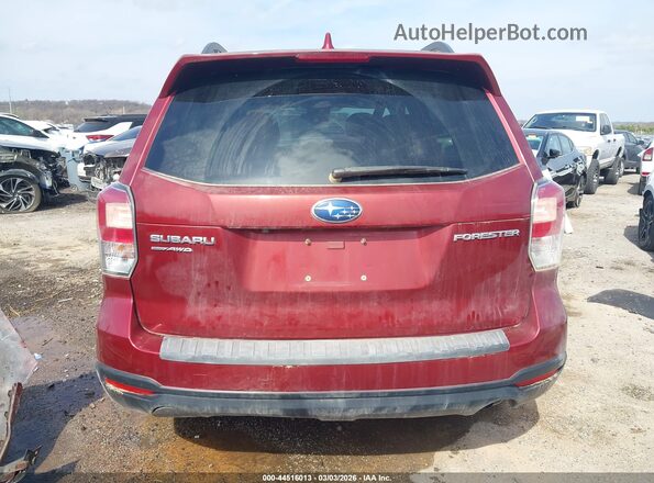 JF2SJAECXJH406581 2018 SUBARU FORESTER 2.5 Красный 