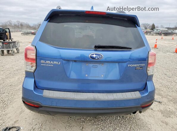 JF2SJAECXJH476727 2018 SUBARU FORESTER 2.5 Синий Вид сзади