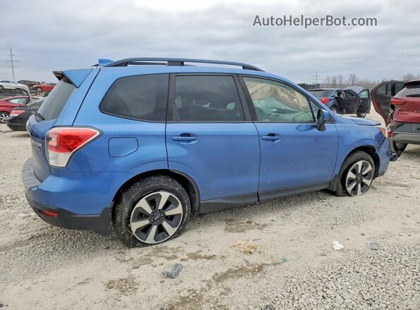 JF2SJAECXJH476727 2018 SUBARU FORESTER 2.5 Синий Задняя правая четверть