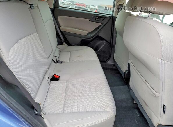 JF2SJAECXJH476727 2018 SUBARU FORESTER 2.5 Синий Вид задней части салона