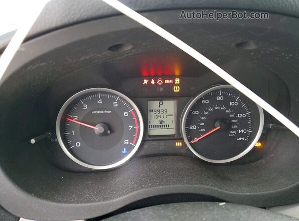 JF2SJAECXJH476727 2018 SUBARU FORESTER 2.5 Синий Вид щитка приборов