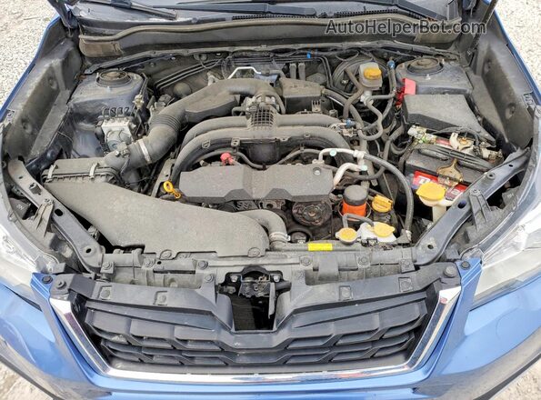 JF2SJAECXJH476727 2018 SUBARU FORESTER 2.5 Синий Вид подкапотного пространства