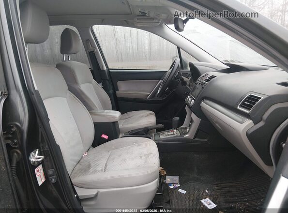 JF2SJAFC4GH402114 2016 SUBARU FORESTER 2.5 Gray Widok wnętrza z przodu