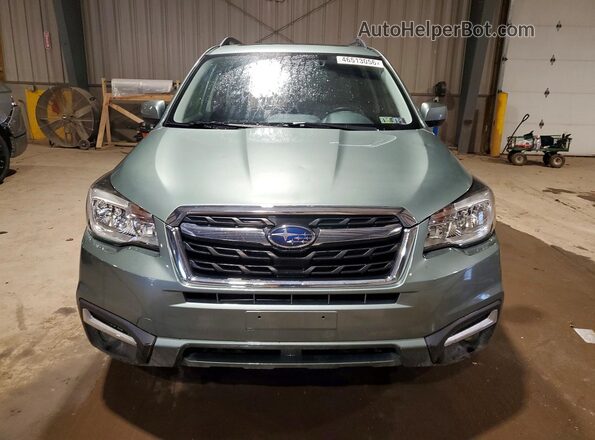 JF2SJAGC4HH472521 2017 SUBARU FORESTER 2.5 Green Front view