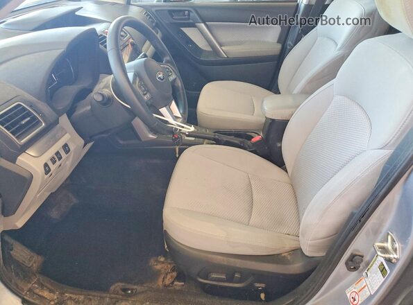 JF2SJAGC5HH558761 2017 SUBARU FORESTER 2.5 Silver 
