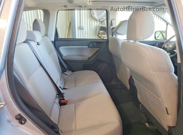 JF2SJAGC5HH558761 2017 SUBARU FORESTER 2.5 Silver 