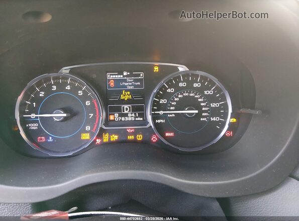 JF2SJAGC6HH577304 2017 SUBARU FORESTER 2.5 Серый Вид задних сидений