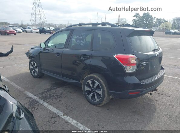 JF2SJAGC7JH528389 2018 SUBARU FORESTER 2.5 Черный Задняя левая четверть