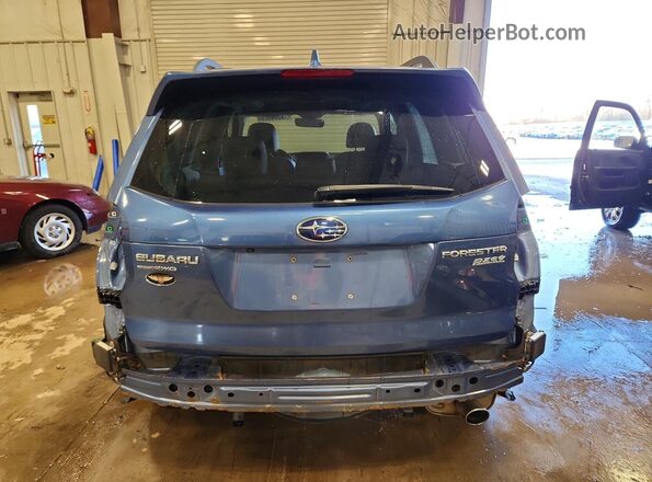 JF2SJAJC3HH463933 2017 SUBARU FORESTER 2.5 Синий Вид сзади