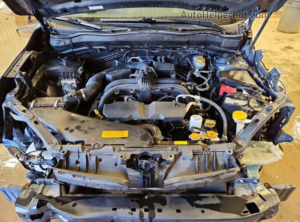 JF2SJAJC3HH463933 2017 SUBARU FORESTER 2.5 Синий Вид подкапотного пространства