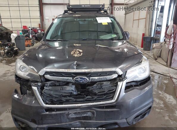 JF2SJARC0HH448357 2017 SUBARU FORESTER 2.5 Black Vista del cuadro de instrumentos